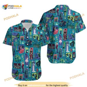 Haunted Mansion Movie Halloween Hawaiian Shirt, Disney Halloween Gift