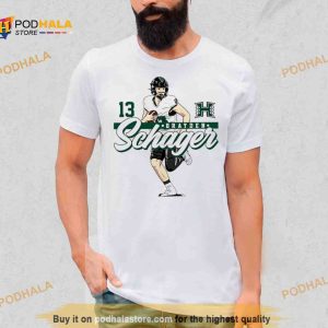 Hawaii Rainbow Warriors Brayden Schager 2023 NCAA Football Shirt