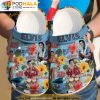 Hawaiian Elvis 3D Funny Crocs