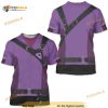 Hawkeye Women's Shirt, Kate Bishop Costume, Disney Marvel Cosplay, MCU Avengers 3D Shirt