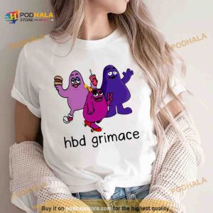 Hbd Grimace Grimace Meme Shirt 2