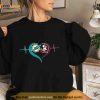 Heartbeat Miami Dolphins And Florida State Seminoles Shirt