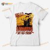 Hello Darkness My Old Friend Witch Dachshund Halloween Witch Shirt