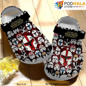 Helmet Star Wars 3D Funny Crocs