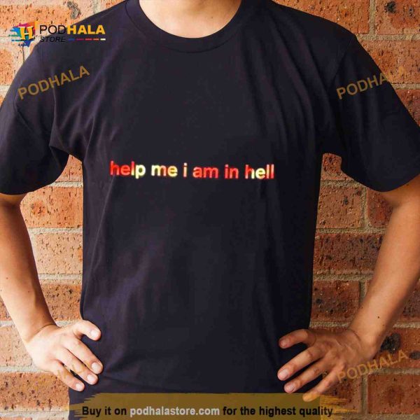 Help Me I Am In Hell Nine Inch Nails Nin Tee Shirt