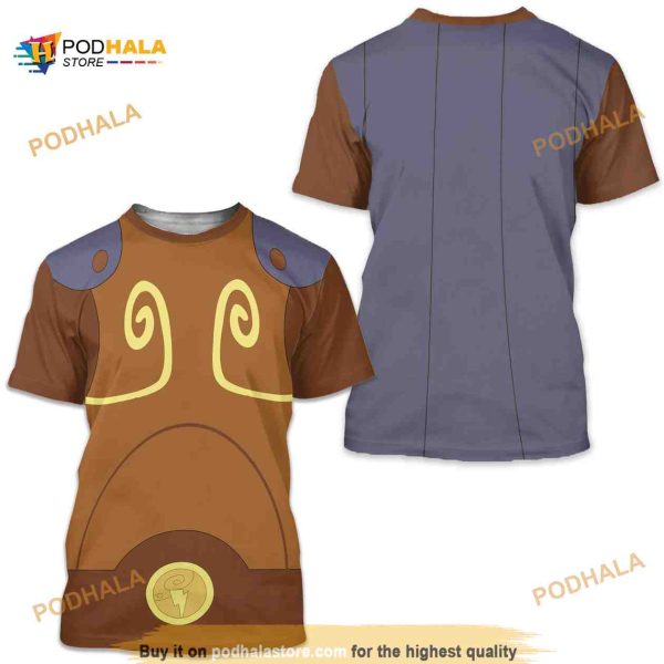 Hercules Costume 3D T Shirt