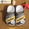 Here We Go Pittsburgh Steeler 3D Funny Crocs Shoes