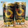 Hippie You Are My Sunshine Gift For Lover Travel Tumbler, Hippe Gift