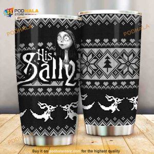 His Sally Nightmare Couple Gift Travel Coffee Tumbler