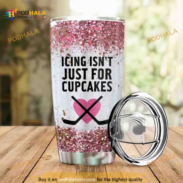 Hockey Love Gift Travel Coffee Tumbler All Over Print 3D