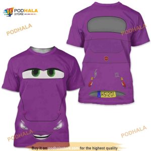 Holley Shiftwell 3D Shirt, Cars Disney Pixar Costume For Fans