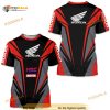 Honda Racing 3D Shirt For Women Men