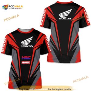 Honda Racing 3D Shirt For Women Men