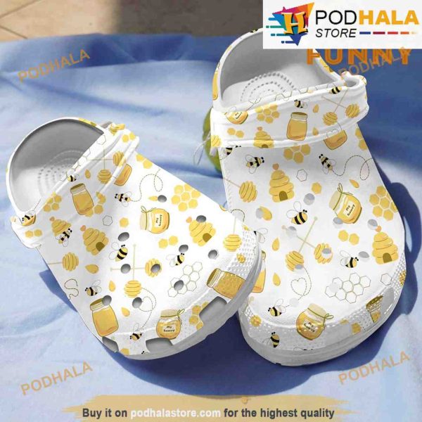 Honey 3D Funny Crocs