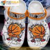 Hoops Basketball Balls 3D Funny Crocs
