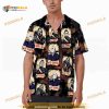 Horror Characters Tarot Card Halloween Hawaiian Shirt