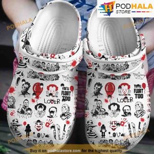 Horror Film Character Limited Edition 3D Funny Crocs