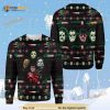 Horror Killer Character Christmas Creepy Ugly Sweater