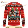 Horror Movie Characters Halloween Funny Ugly Christmas Sweater