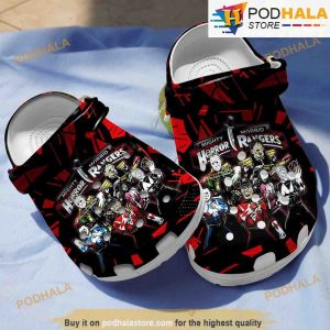 Horror Movie Power Rangers 3D Funny Crocs