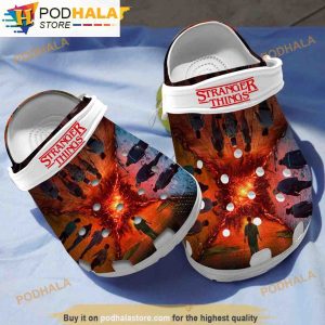 Horror Movie Stranger Things 3D Funny Crocs Clog Shoes
