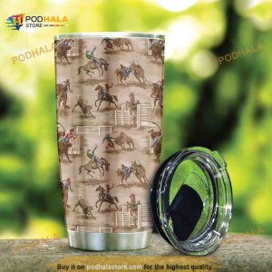 Horse Farm Gift Travel Coffee Tumbler All Over Print 3D