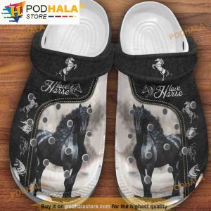 Horse Love 3D Funny Crocs Gifts