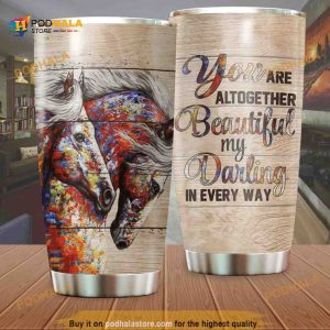 Horse Stainless Steel Cup Coffee Tumbler