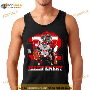Houston Cougars Jalen Emery 2023 NCAA Football Shirt