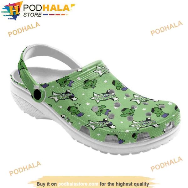 Hulk Cartoon 3D Funny Crocs