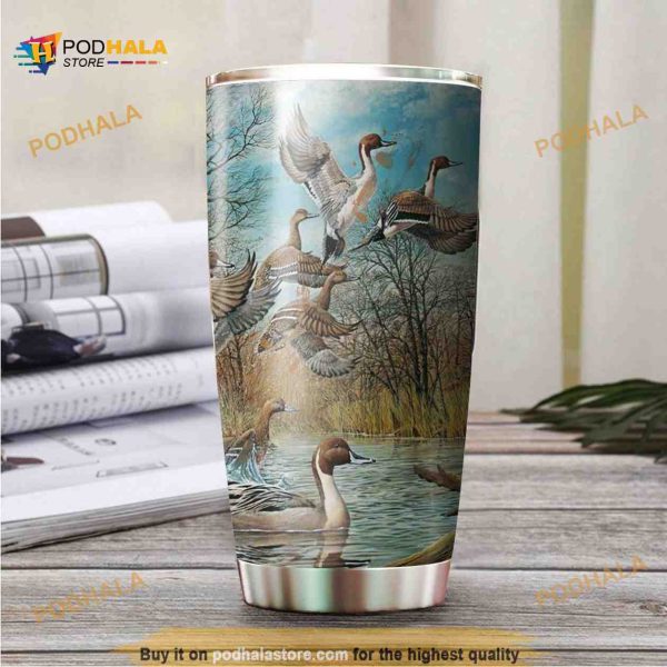 Hunting Duck Stainless Steel Cup Coffee Tumbler