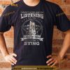 I’m Listening To Sting Design Singer Shirt