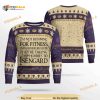 I’m Not Running For Fitness LOTR Funny Ugly Christmas Sweater