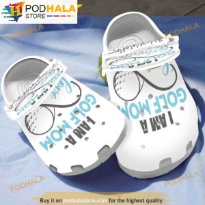 I Am A Golf Mom Funny 3D Funny Crocs