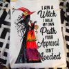 I Am A Witch I Walk My Own Path Your Approval Isn't Needed Halloween Shirt