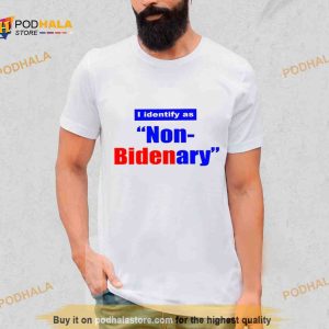 I Identify As Non Bidenary 2023 Shirt 2