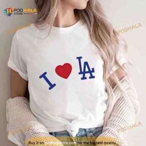 I Love LA Los Angeles Dodgers × Madhappy Shirt