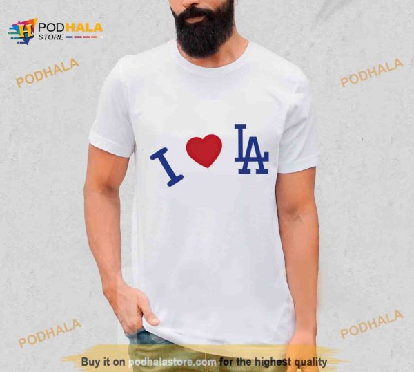 I Love LA Los Angeles Dodgers × Madhappy Shirt