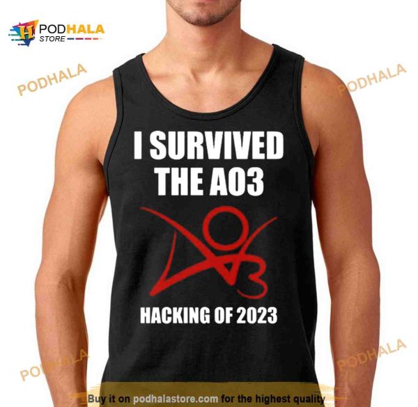 I Survived The Ao3 Hacking Of 2023 Shirt
