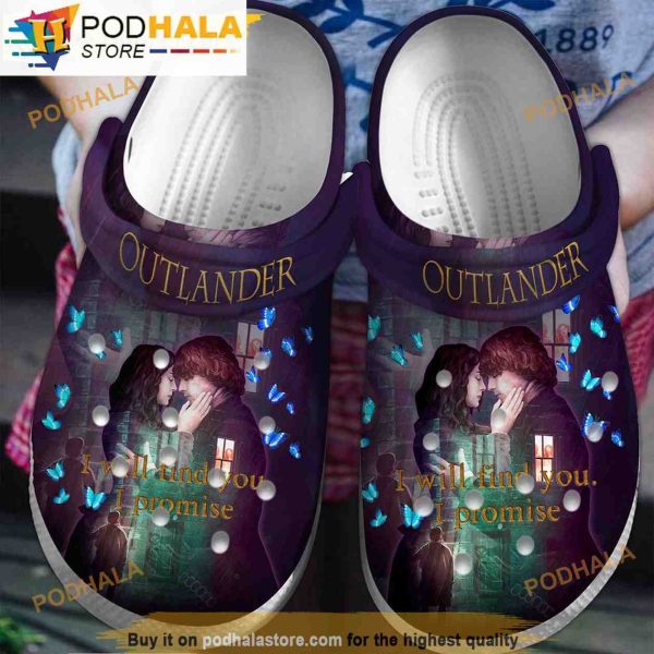 I Will Find You I Promise Outlander Movie 3D Funny Crocs Clogs
