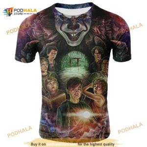 IT Horror Halloween 3D Shirt