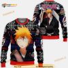 Ichigo Kurosaki Anime Bl Xmas Ugly Christmas Knitted Sweater