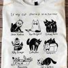 If My Cat Starred In A Horror Jason Voorhiss Purrltergeist Creepy Twins Black Cats Halloween Shirt