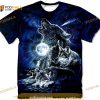 Ikenzy Unisex 3D Pattern Short Sleeve Shirt Round Neck Graphics Tees