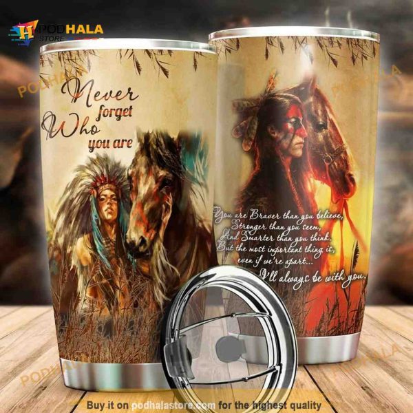 Ill Always Be With You Horse Stainless Steel Cup Coffee Tumbler