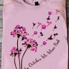 In October We Wear Pink Breast Cancer Awareness Shirt, Halloween Witch Hat Shirt
