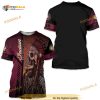 Indian Motorcycle Skull Native Funny 3D Shirt