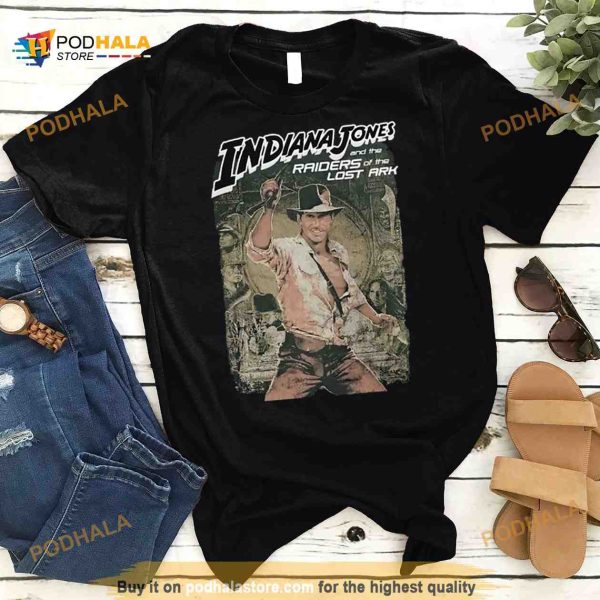 Indiana Jones Raiders Of Lost Ark Indiana Jones Adventure Movie Shirt