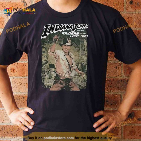Indiana Jones Raiders Of Lost Ark Indiana Jones Adventure Movie Shirt
