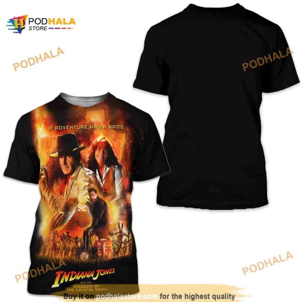 Indiana Jones and the Kingdom of the Crystal Skull 3D Shirt
